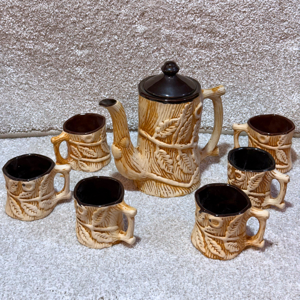 HANDCRAFTED CERAMIC TEA SET