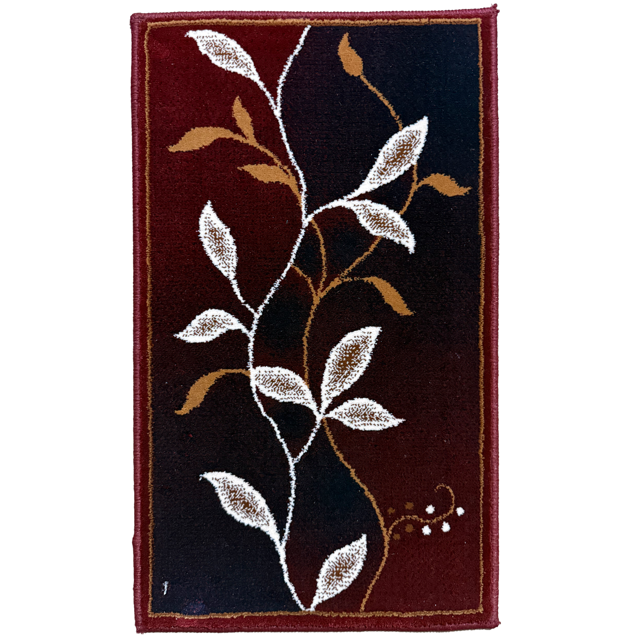 ELEGANT LEAF PATTERN CARPET